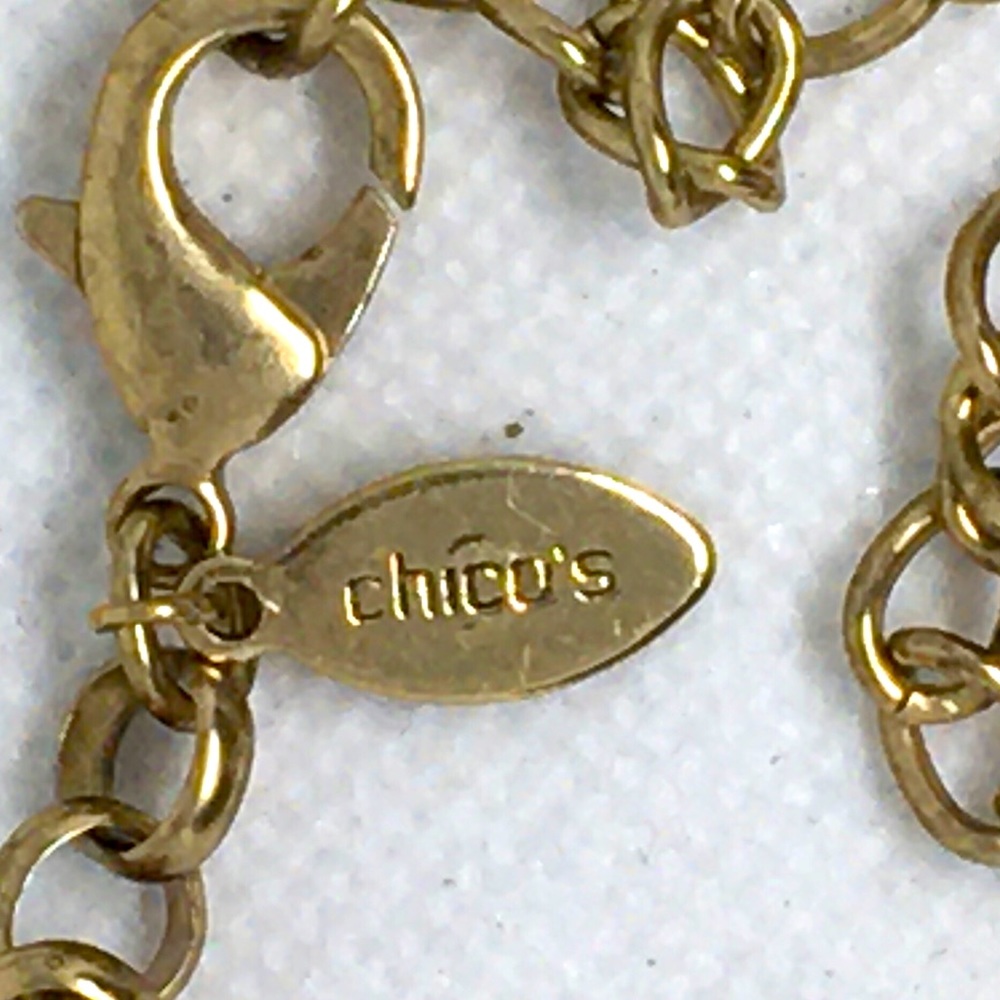 Vintage Chico’s Giant Faux Pearl Long Necklace - Picture 4 of 4